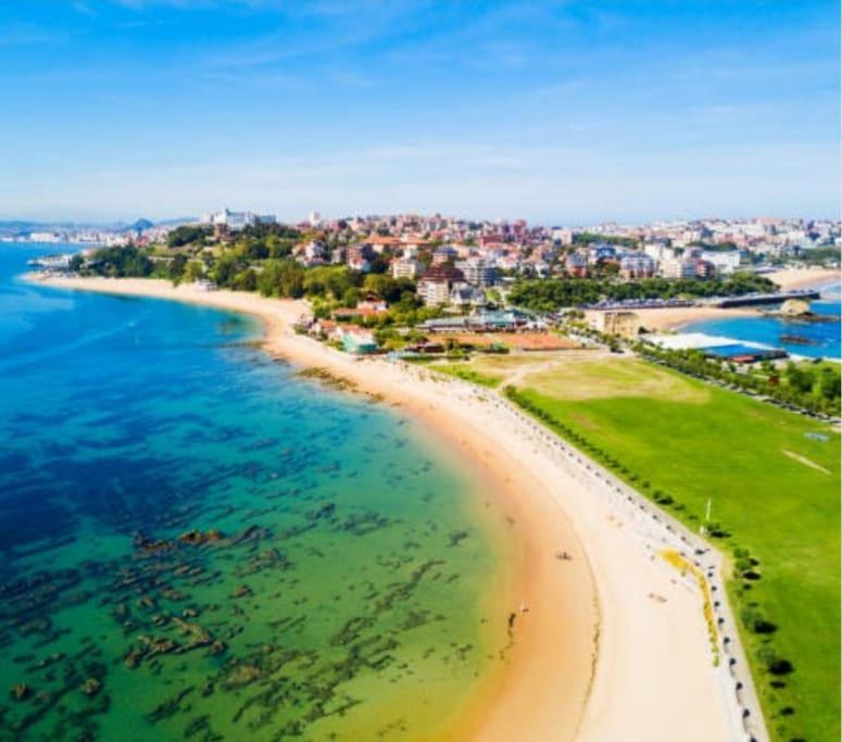 A Un Paso De La Bahia De Santander,Para 6! La Ciudad A Pie! Kültér fotó