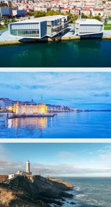 A Un Paso De La Bahia De Santander,Para 6! La Ciudad A Pie! Kültér fotó